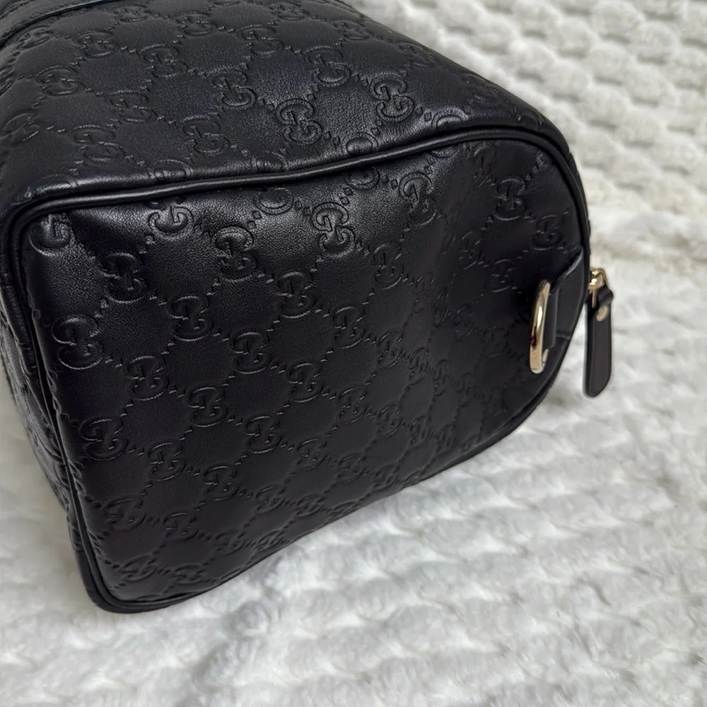 Gucci GG Guccissima Leather Boston Handbag-265697-Authentic-EUC - Picture 4 of 16